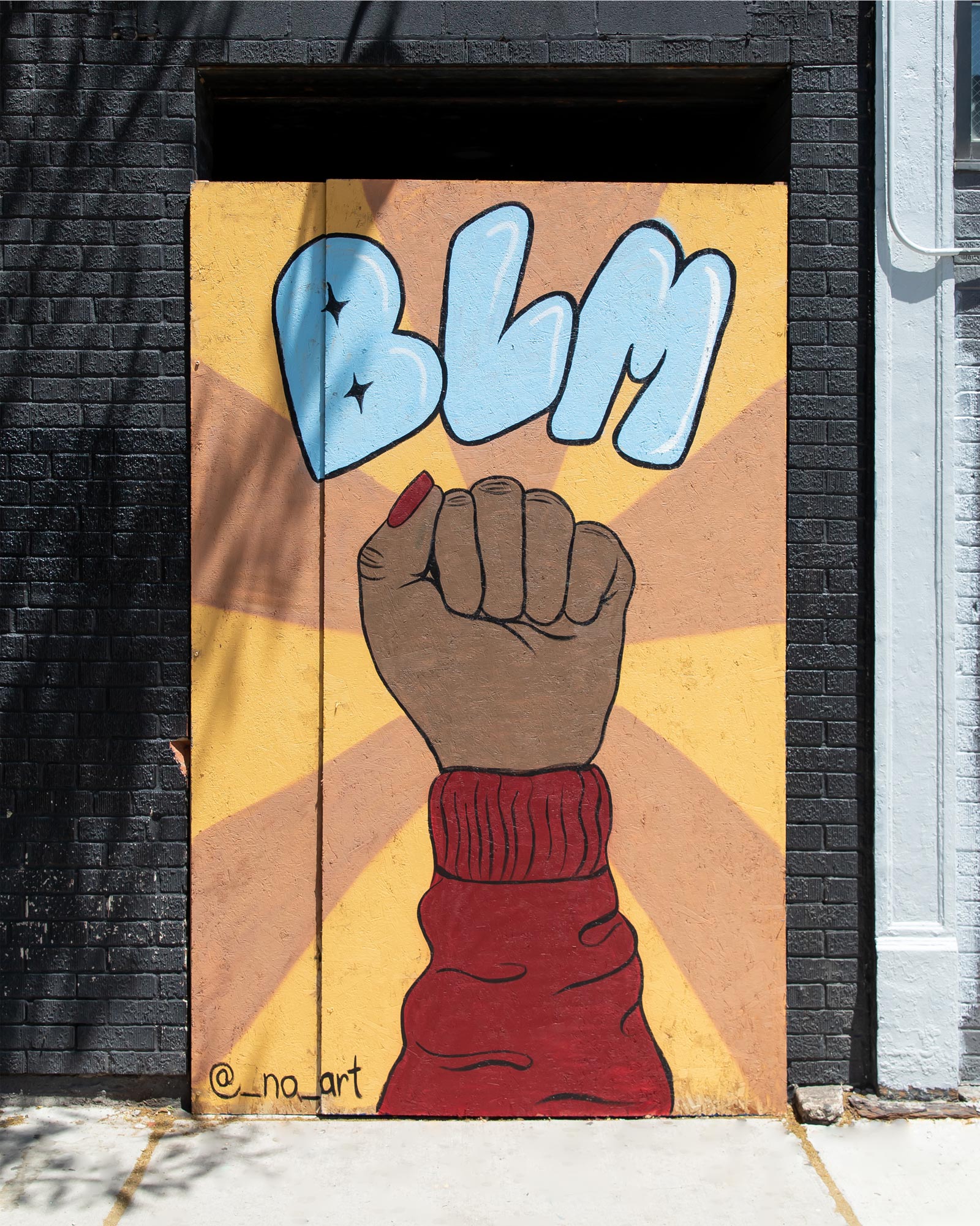 BLM Mural Logan Square Chicago