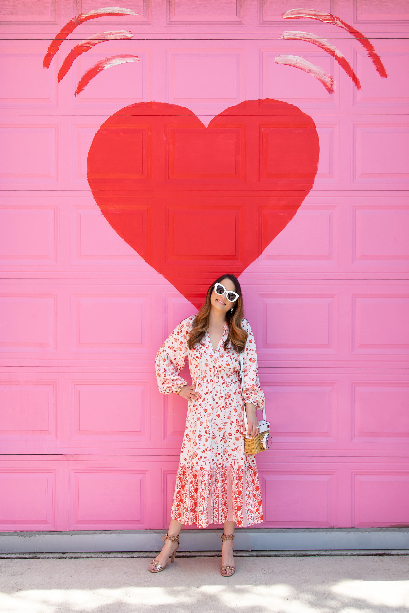 Heart Emoji Mural Chicago