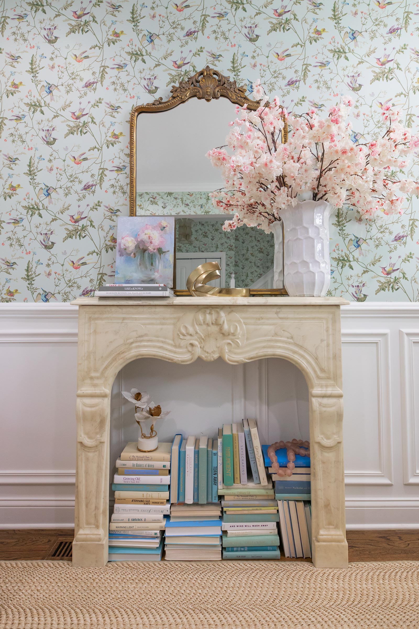 Jennifer Lake Home Mantle