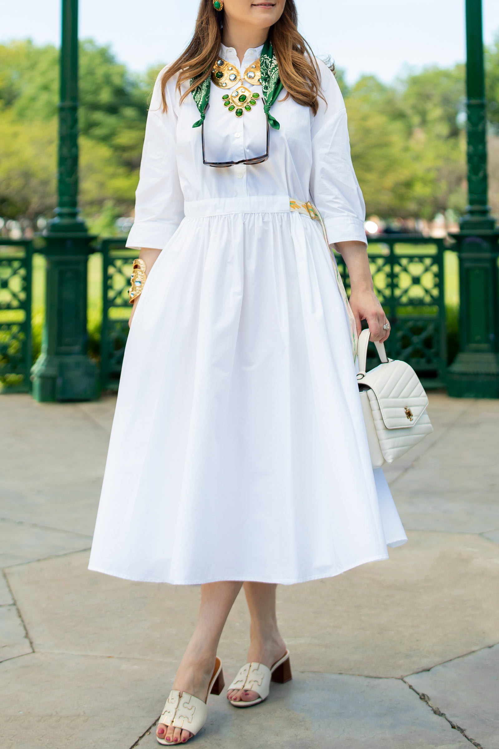 Tory Burch Pre Fall White Dress