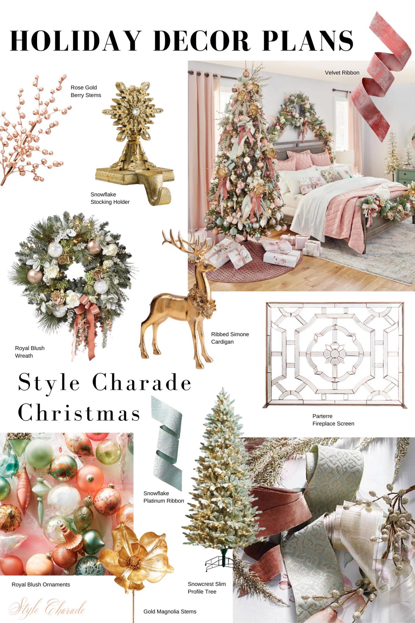 The Best Holiday Decorations for the Home Style Charade