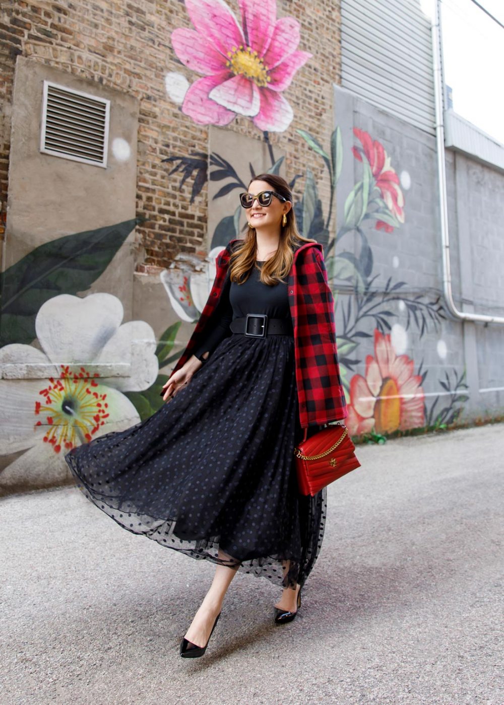 Atlantic-Pacific Black Tulle Skirt