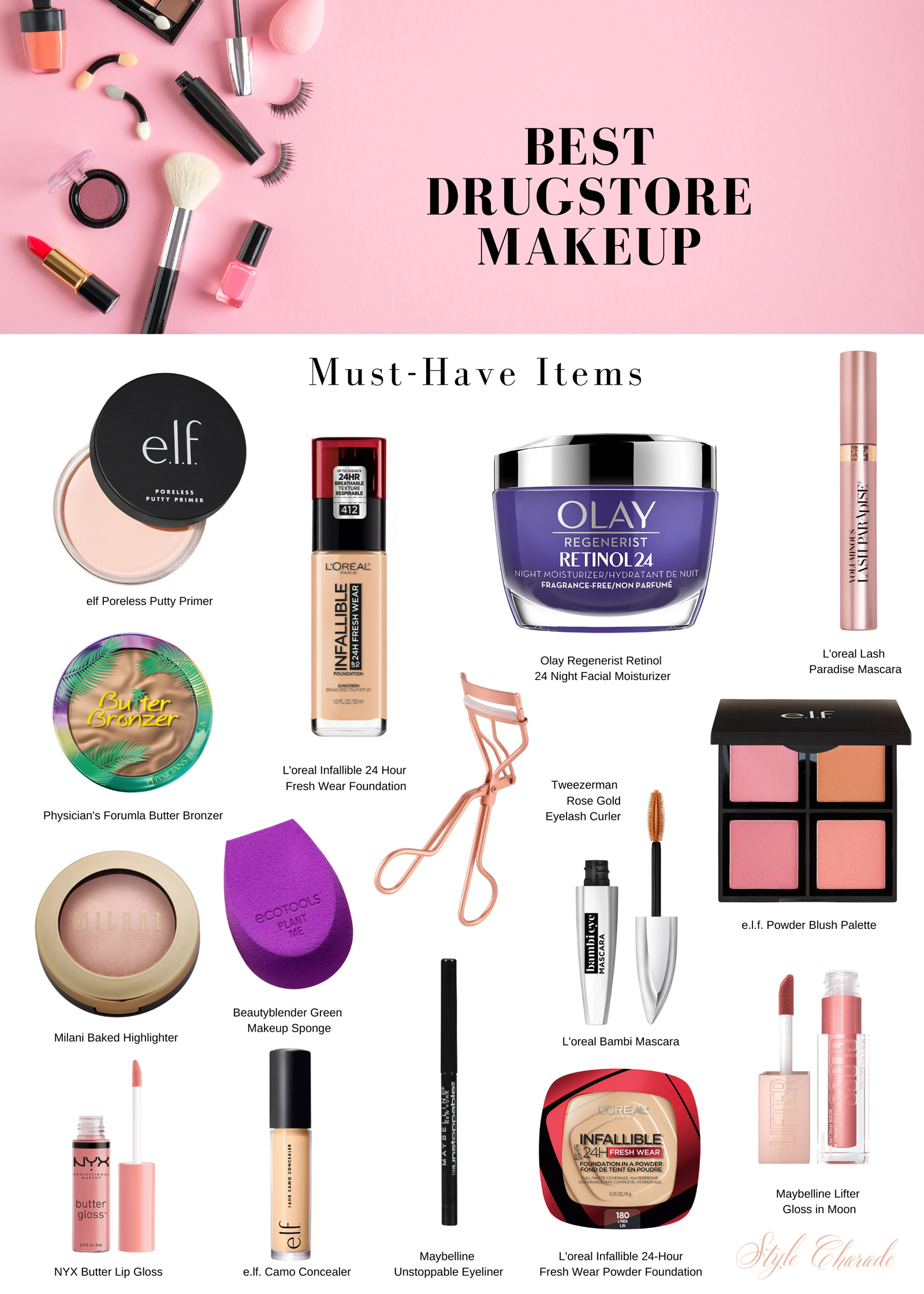 Best Drugstore Makeup