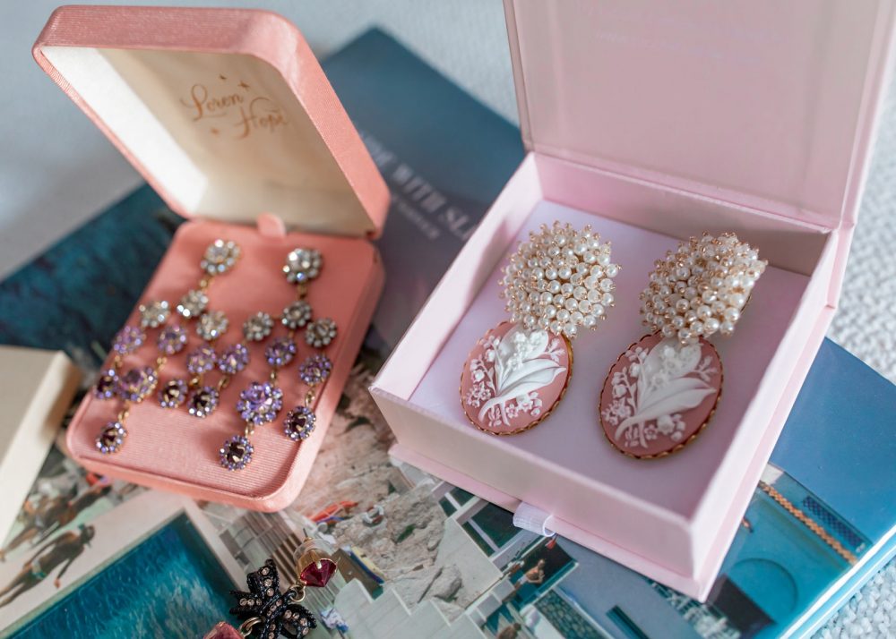 Nicola Bathie Cameo Earrings