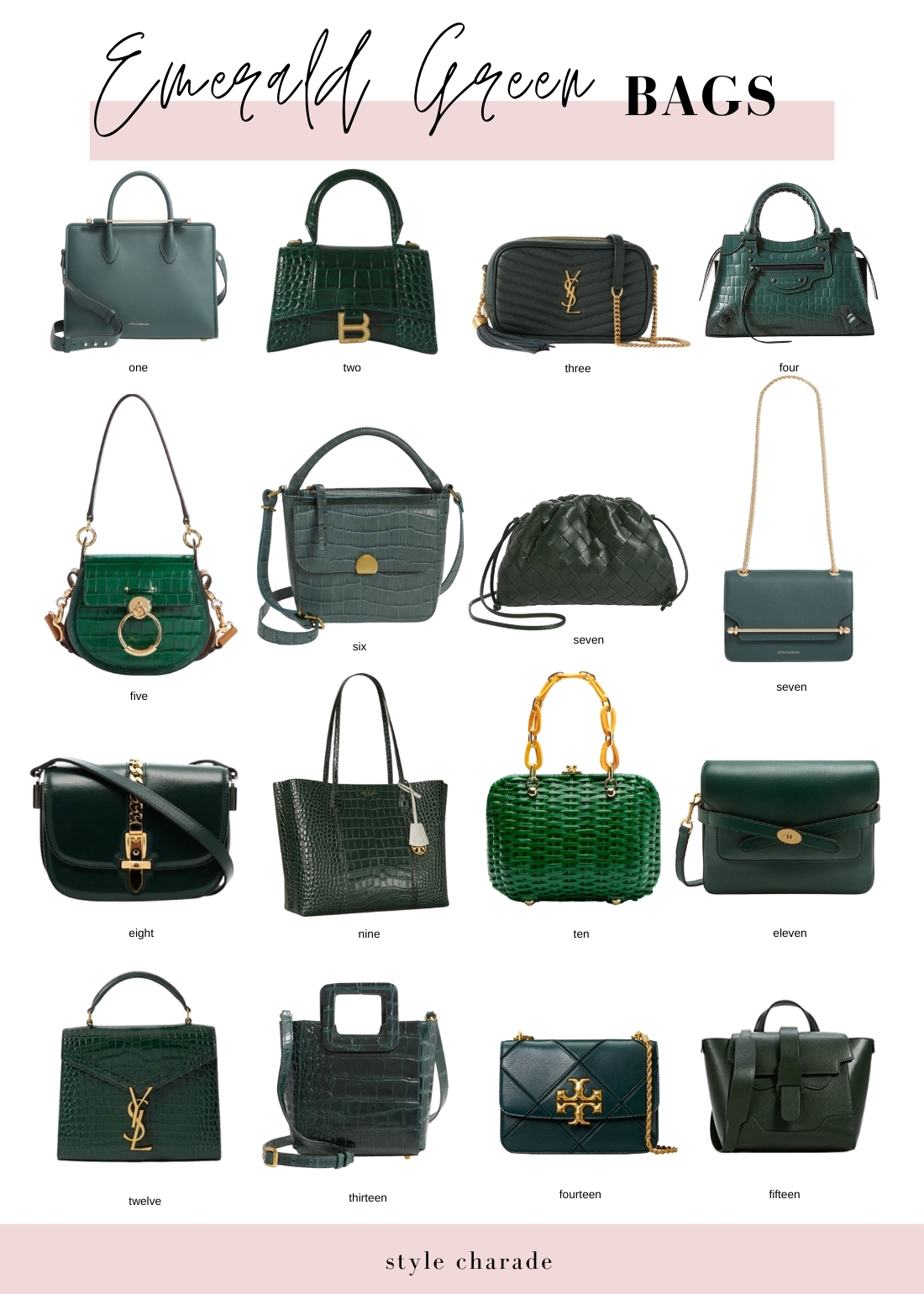 The Best Emerald Green Handbags Style Charade | vlr.eng.br
