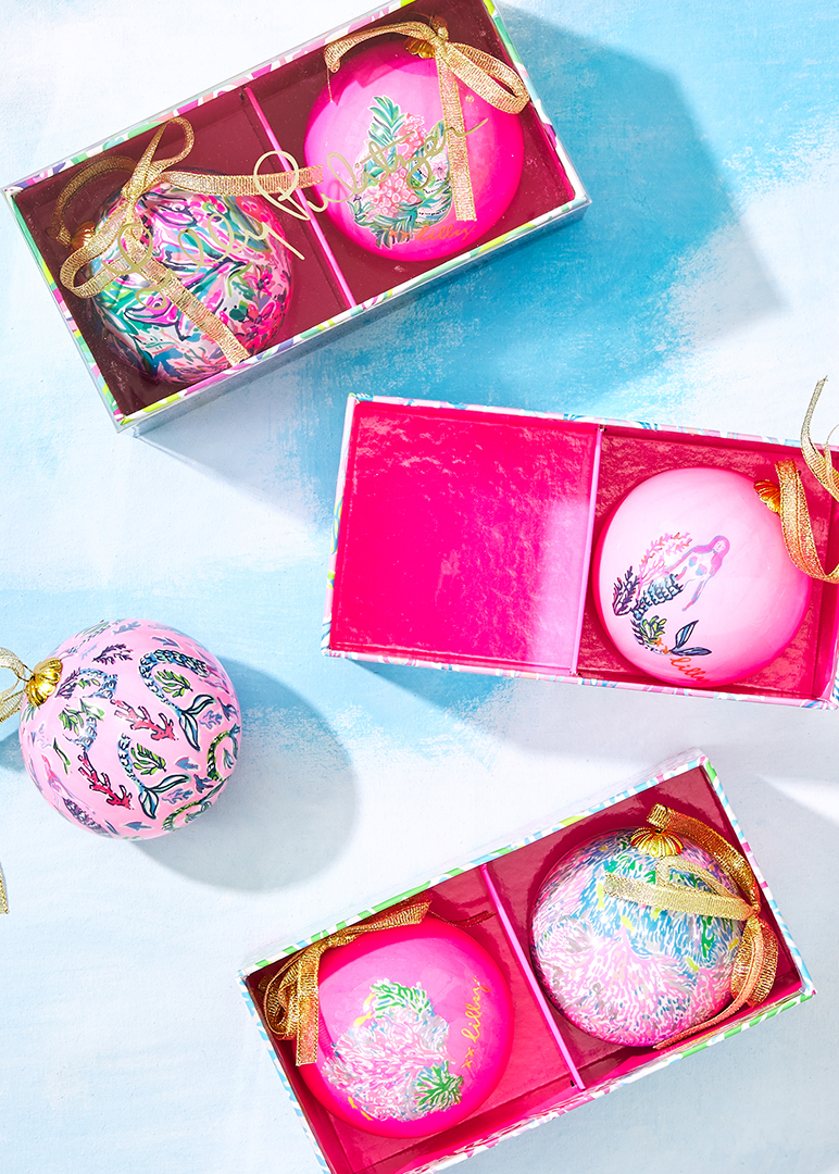 Lilly Pulitzer Ornaments