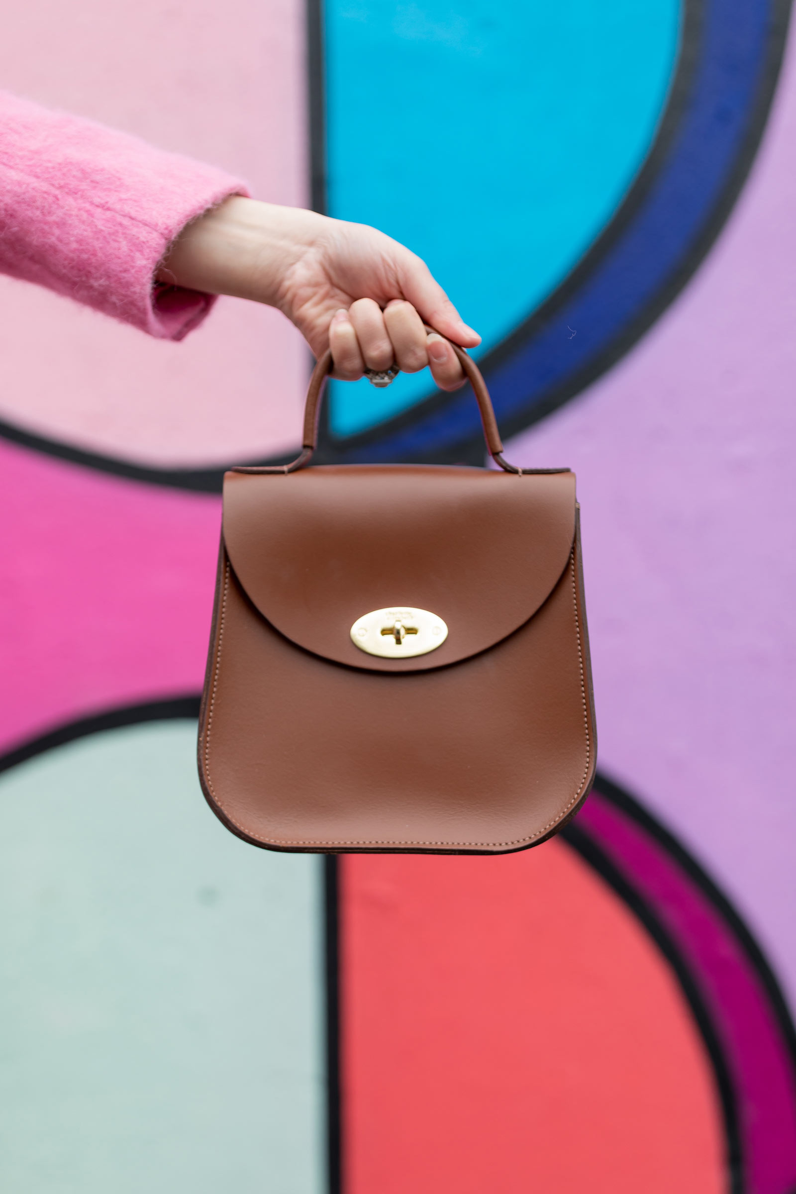 Charlotte Elizabeth, Bags, Bloomsbury Backpack Oxblood Red