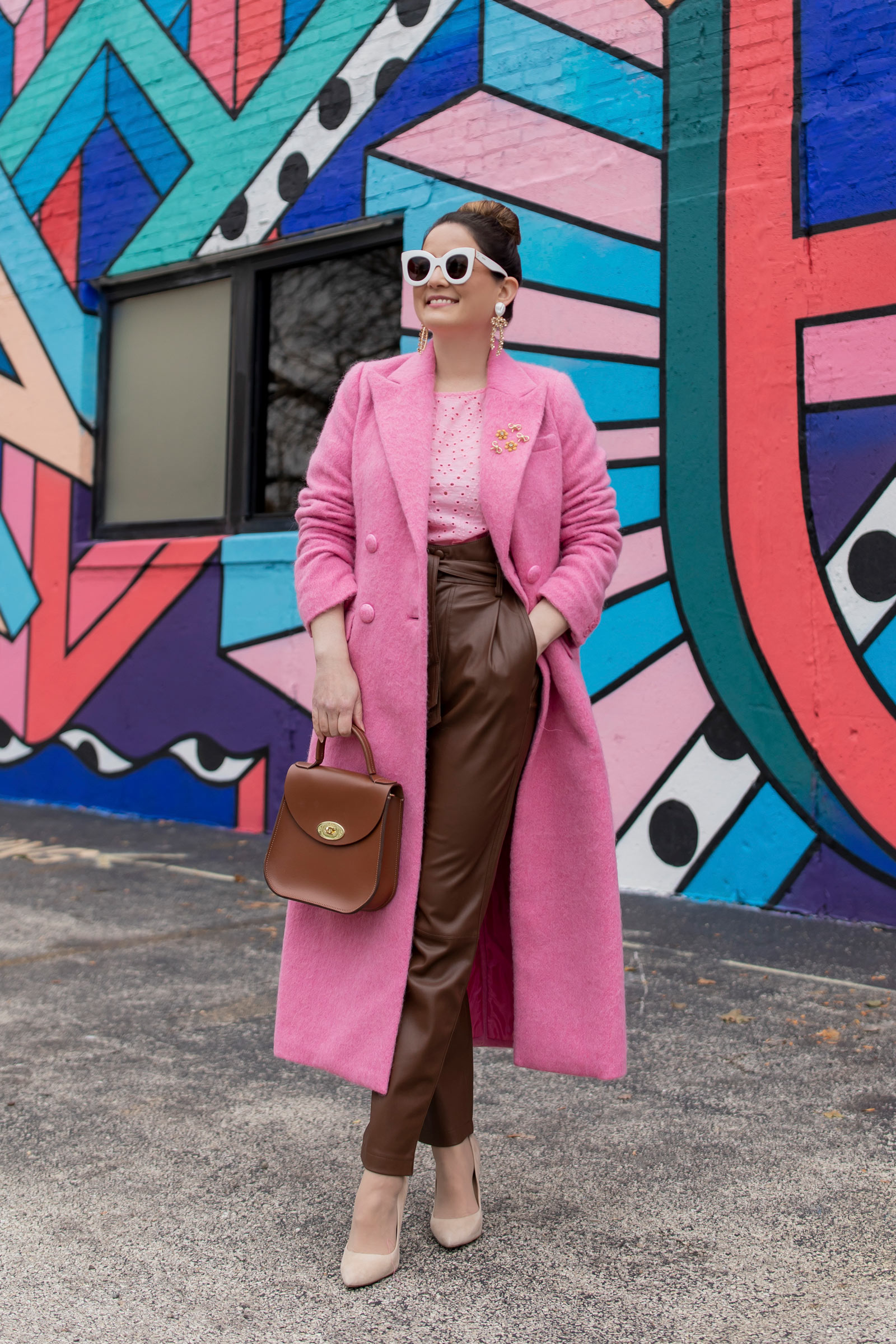 Pink Winter Coat Charlotte Elizabeth ...