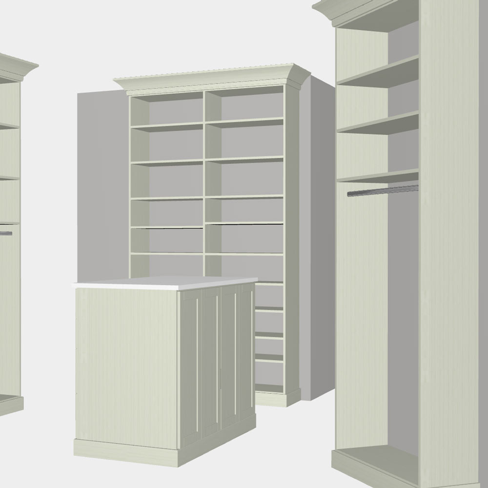 Inspired Closets Chicago 3D