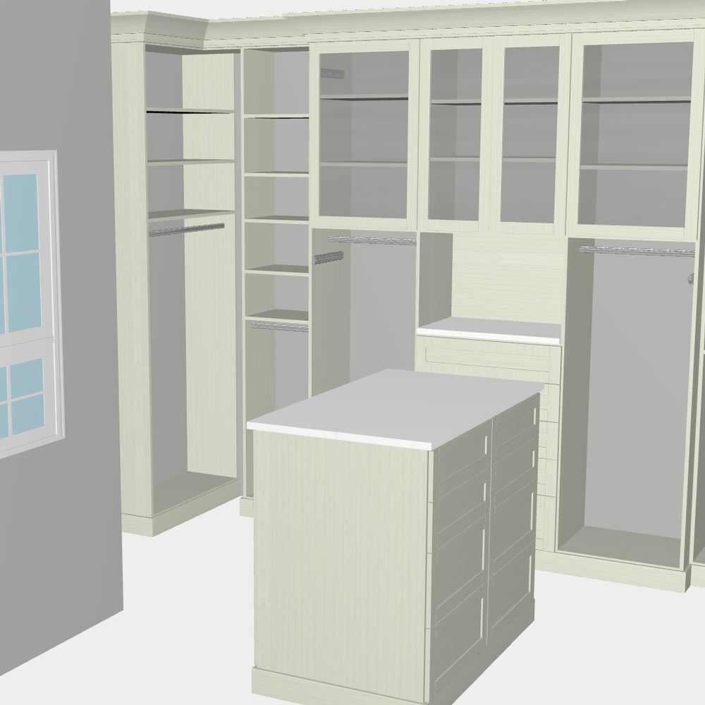 Inspired Closets Chicago 3D