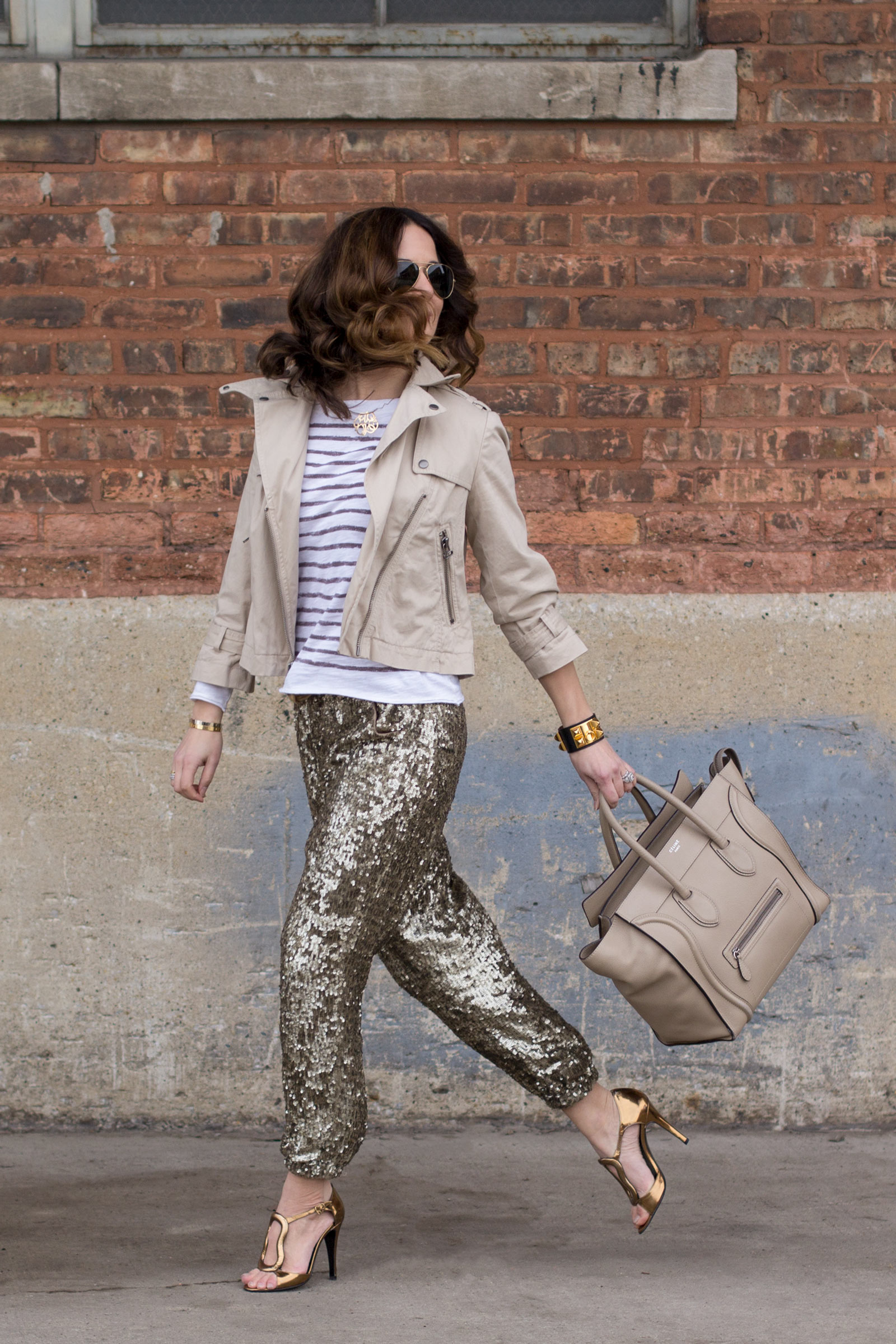 J. Crew Collection Sequin Pants