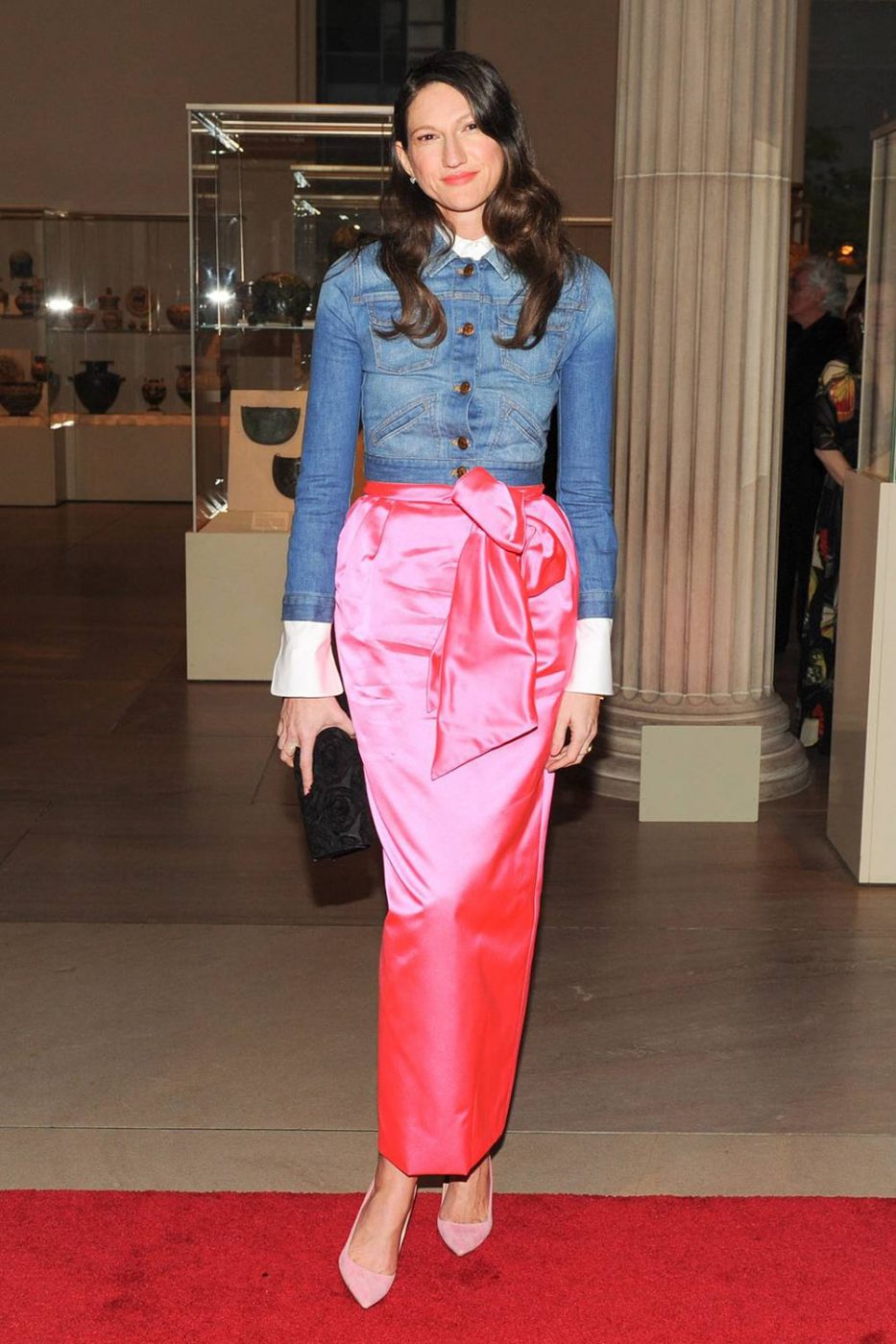 Jenna Lyons Met Gala Pink Skirt