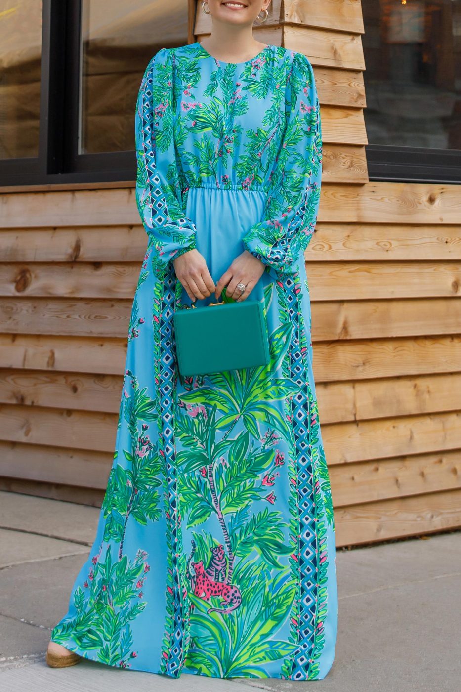 Lilly Pulitzer Chyanna Palm Print Maxi - Style Charade