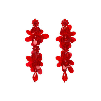 Simone Rocha HM Crystal Earrings