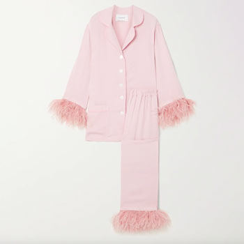 Sleeper Pink Feather Pajamas