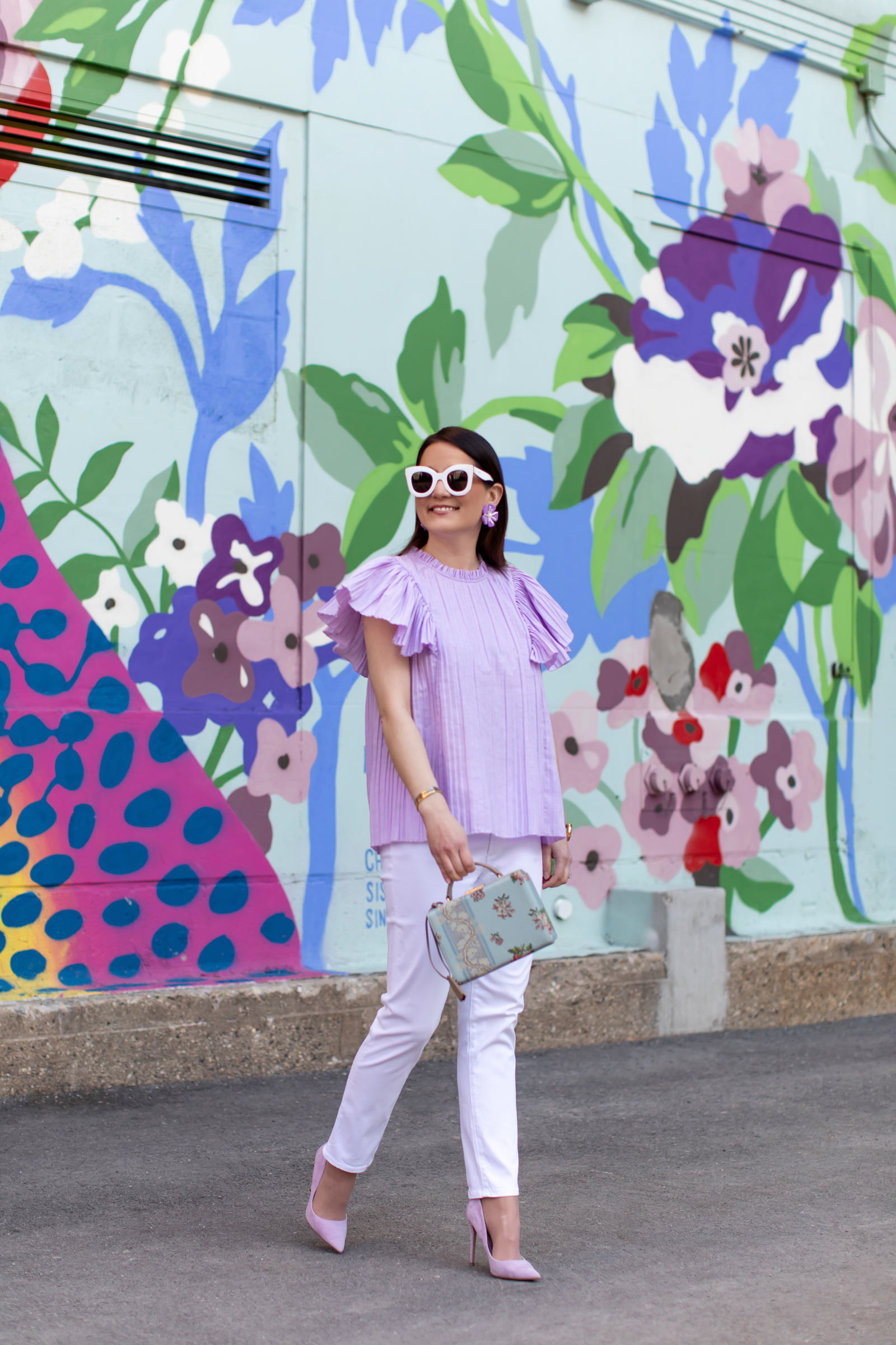 Chicago Floral Mural