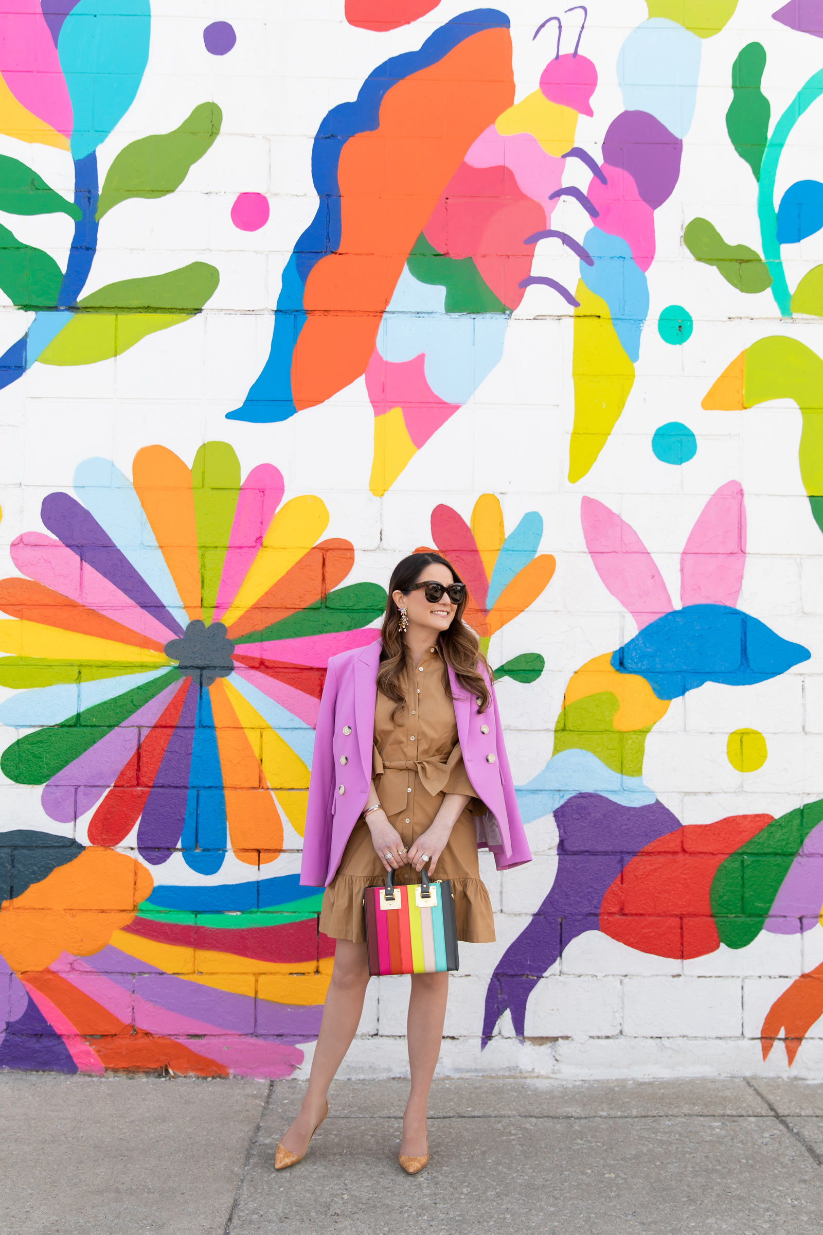 Chicago Otomi Embroidery Mural