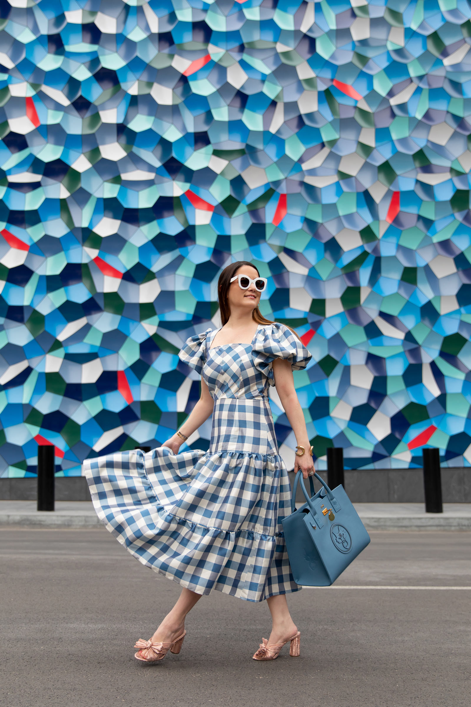 Hunter Bell Gingham Dress