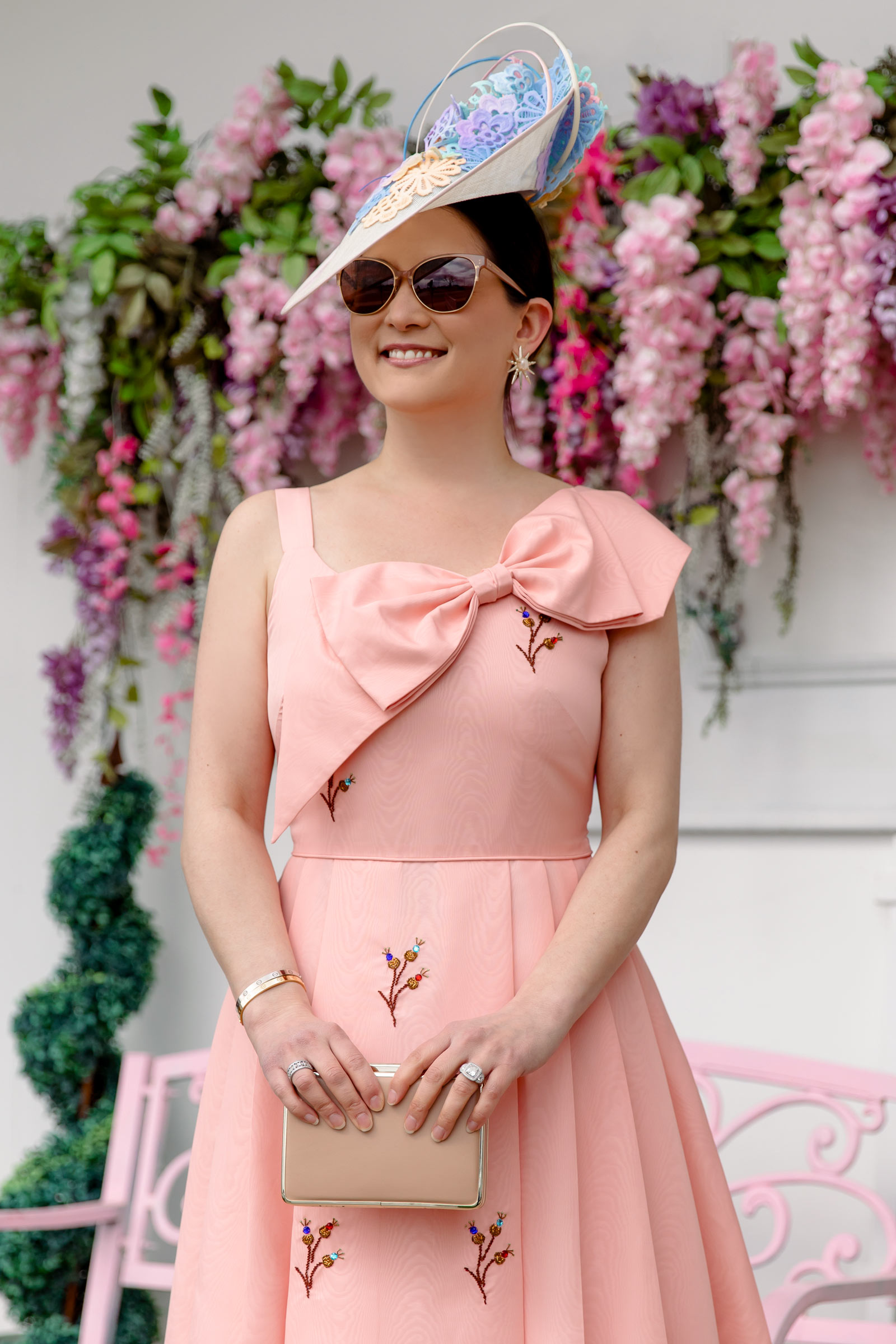 LK Bennett Royal Ascot Pink Dress