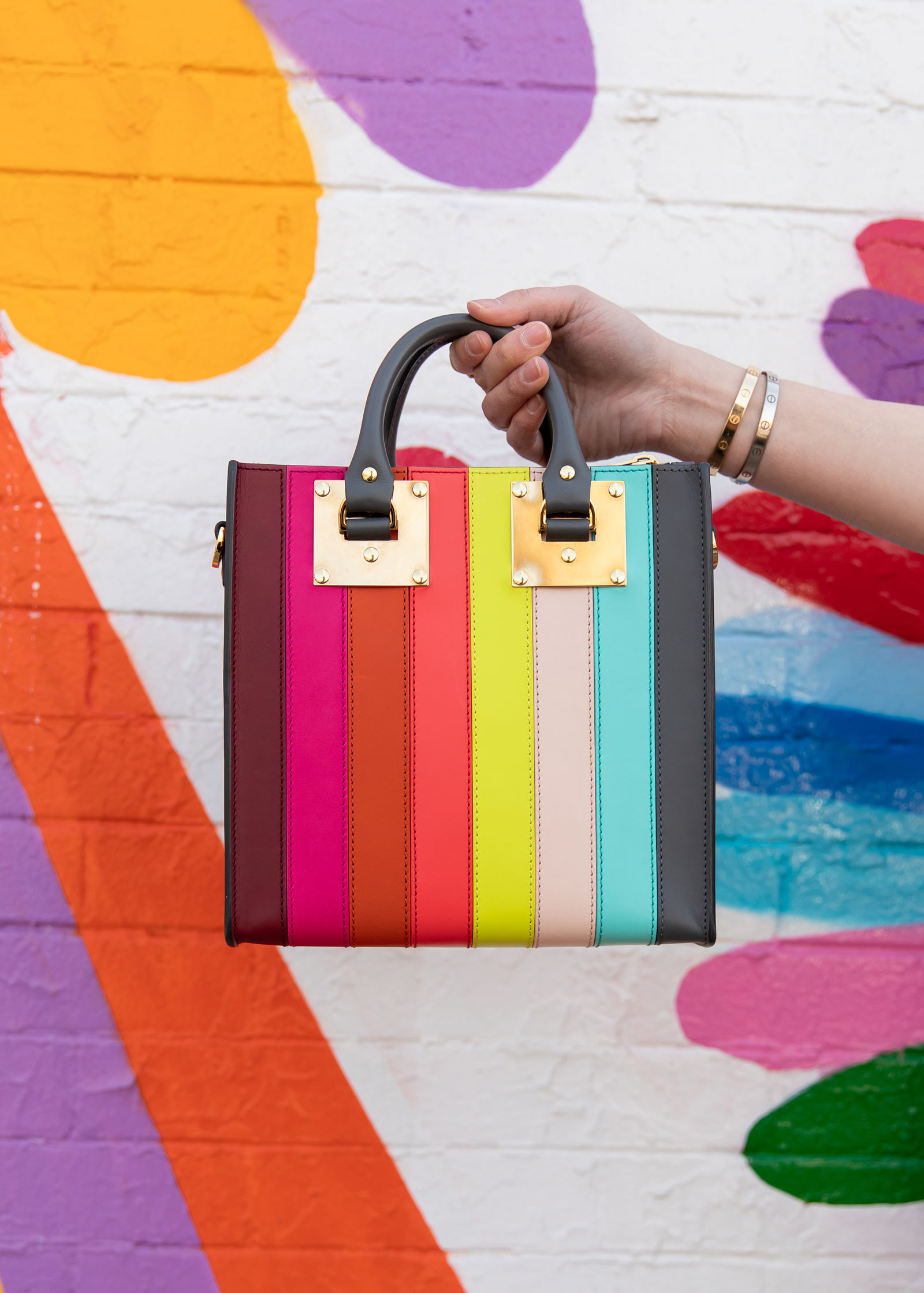 Sophie Hulme Albion Rainbow Bag