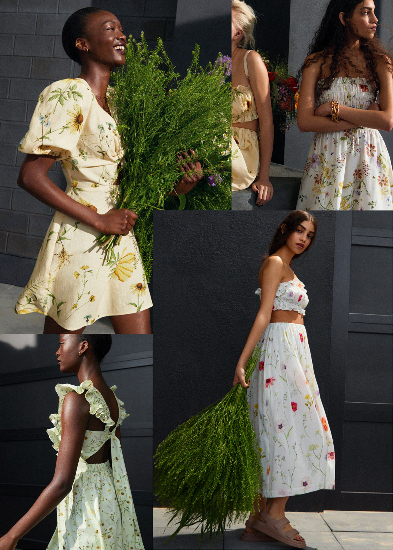 h&m floral dress