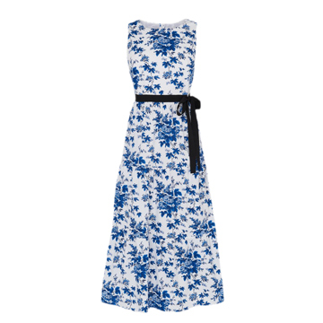 LK Bennett Blue Floral Dress