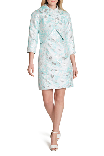 Tahari Floral Jacket Dress