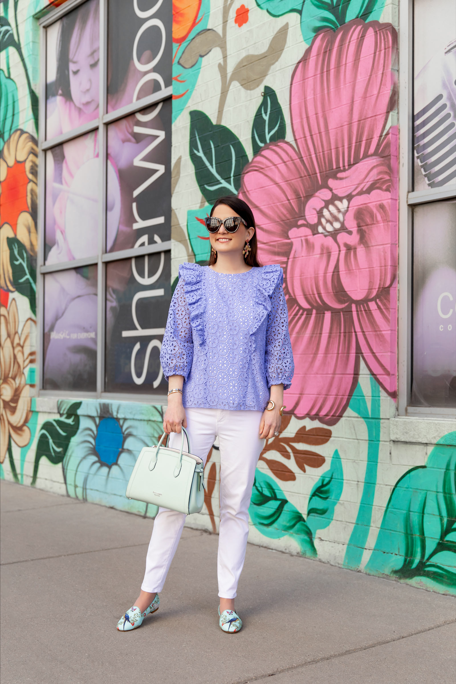 Chicago Floral Mural