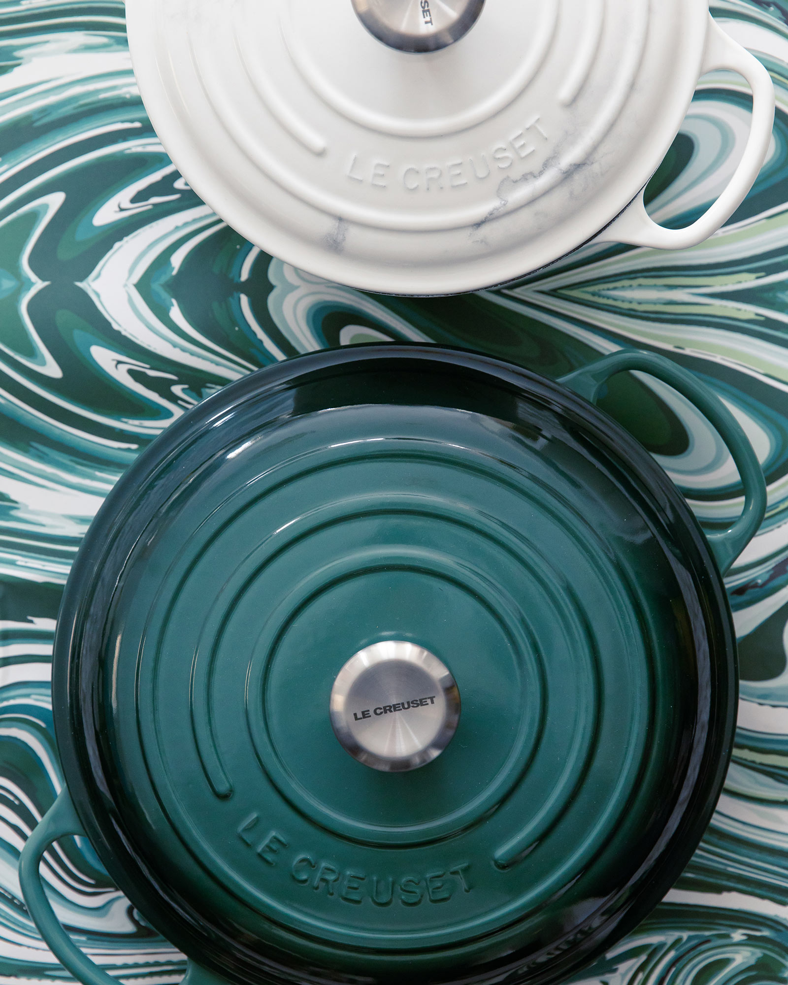 Le Creuset Green Dutch Oven