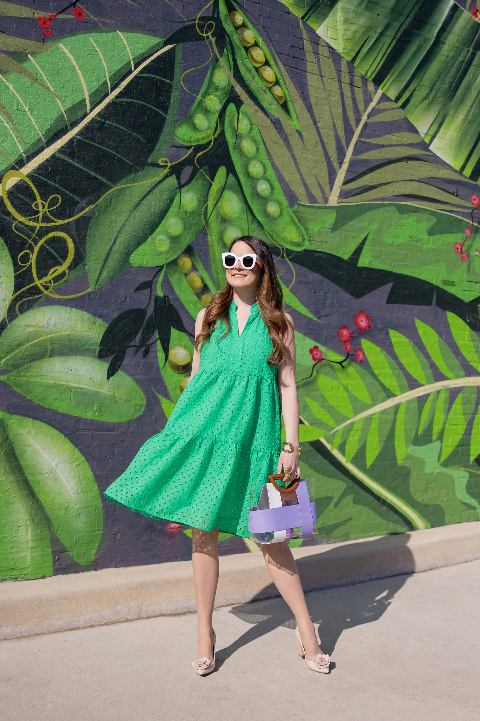 Lilly Pulitzer Green Eyelet Dress ...