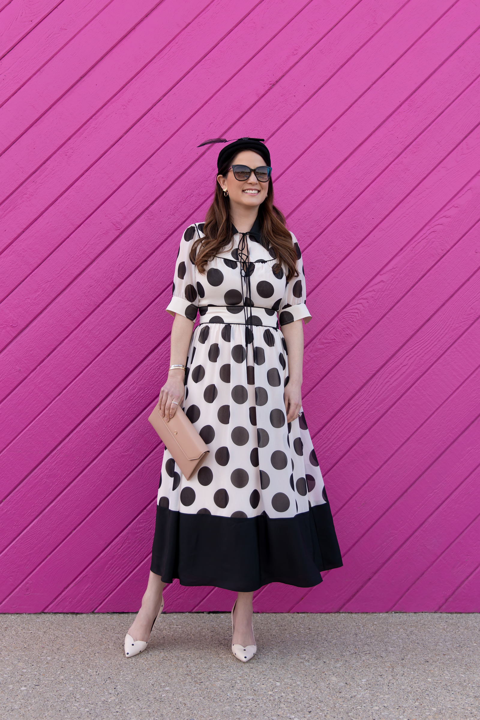 LK Bennett Pierre Polka Dot Dress