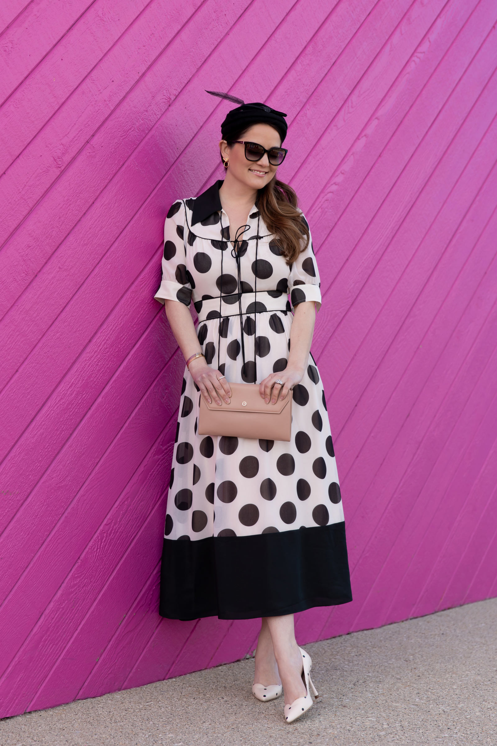 LK Bennett Polka Dot Dress