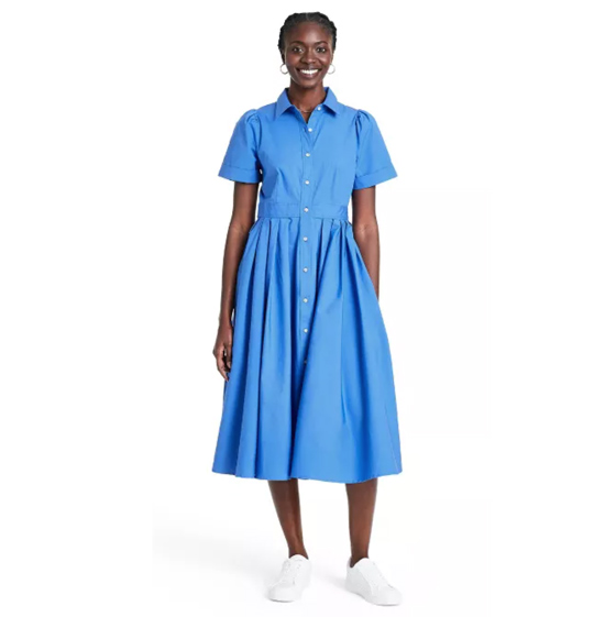 Target Alexis Blue Shirtdress