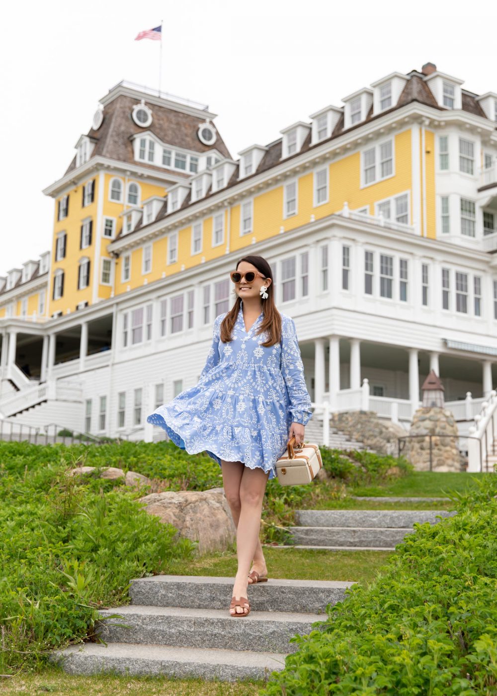 Jennifer Lake Blue Ocean House Dress