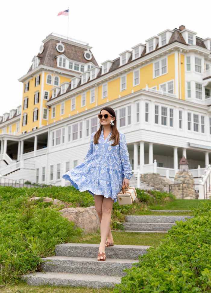 Jennifer Lake Blue Ocean House Dress