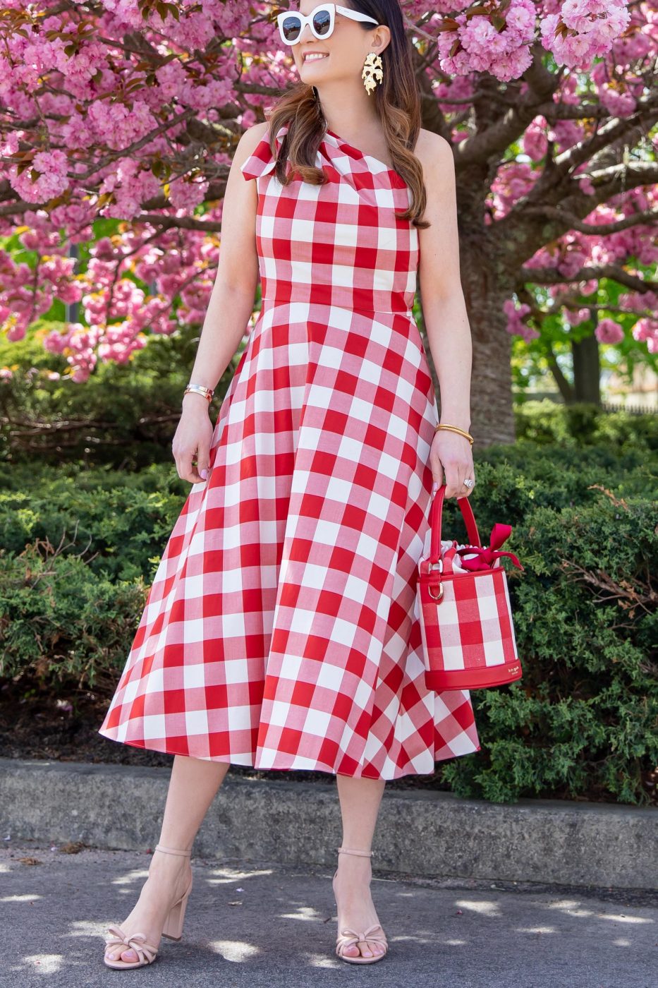 Jennifer Lake Kate Spade Gingham