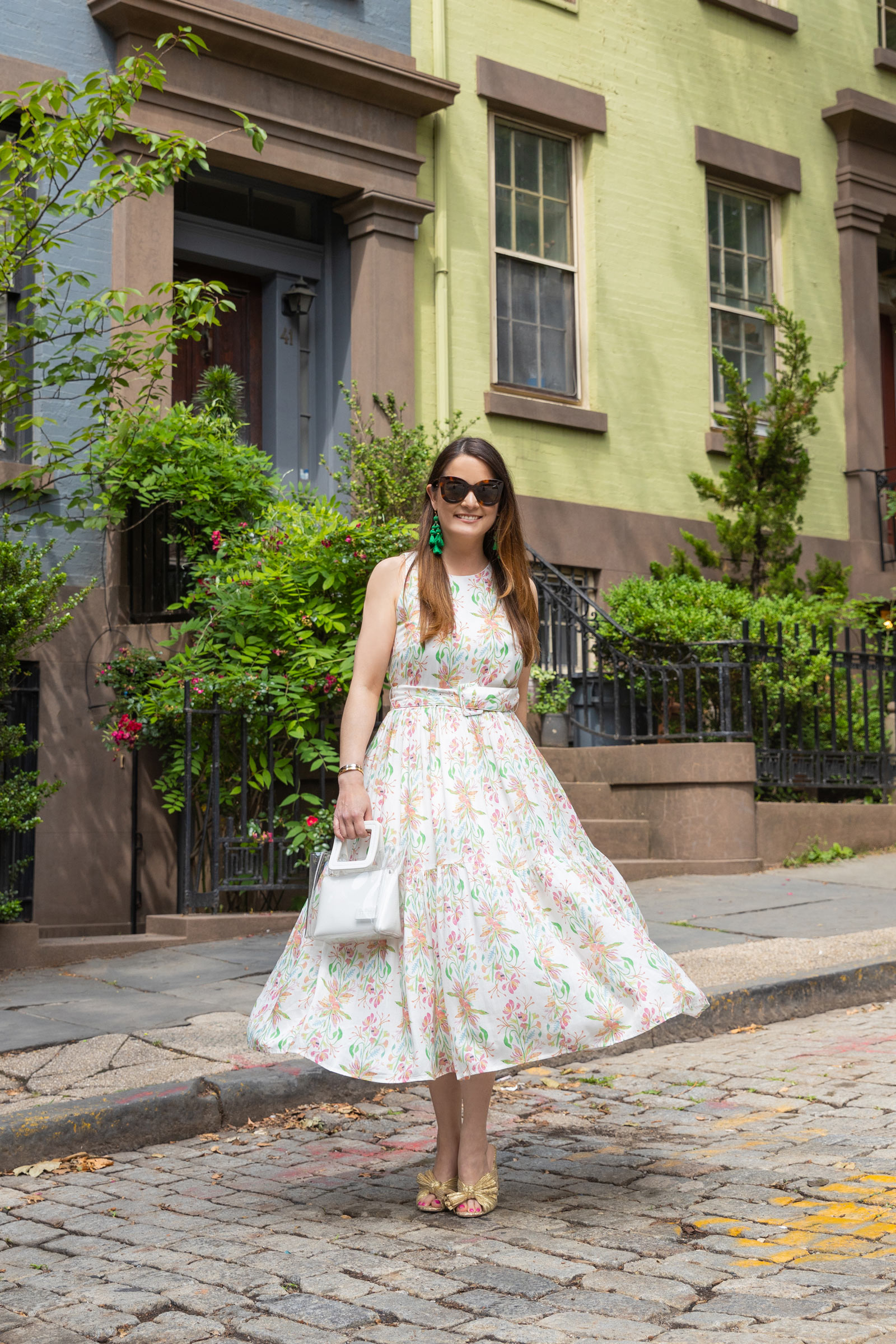 Abbey Glass Maya Floral Dress