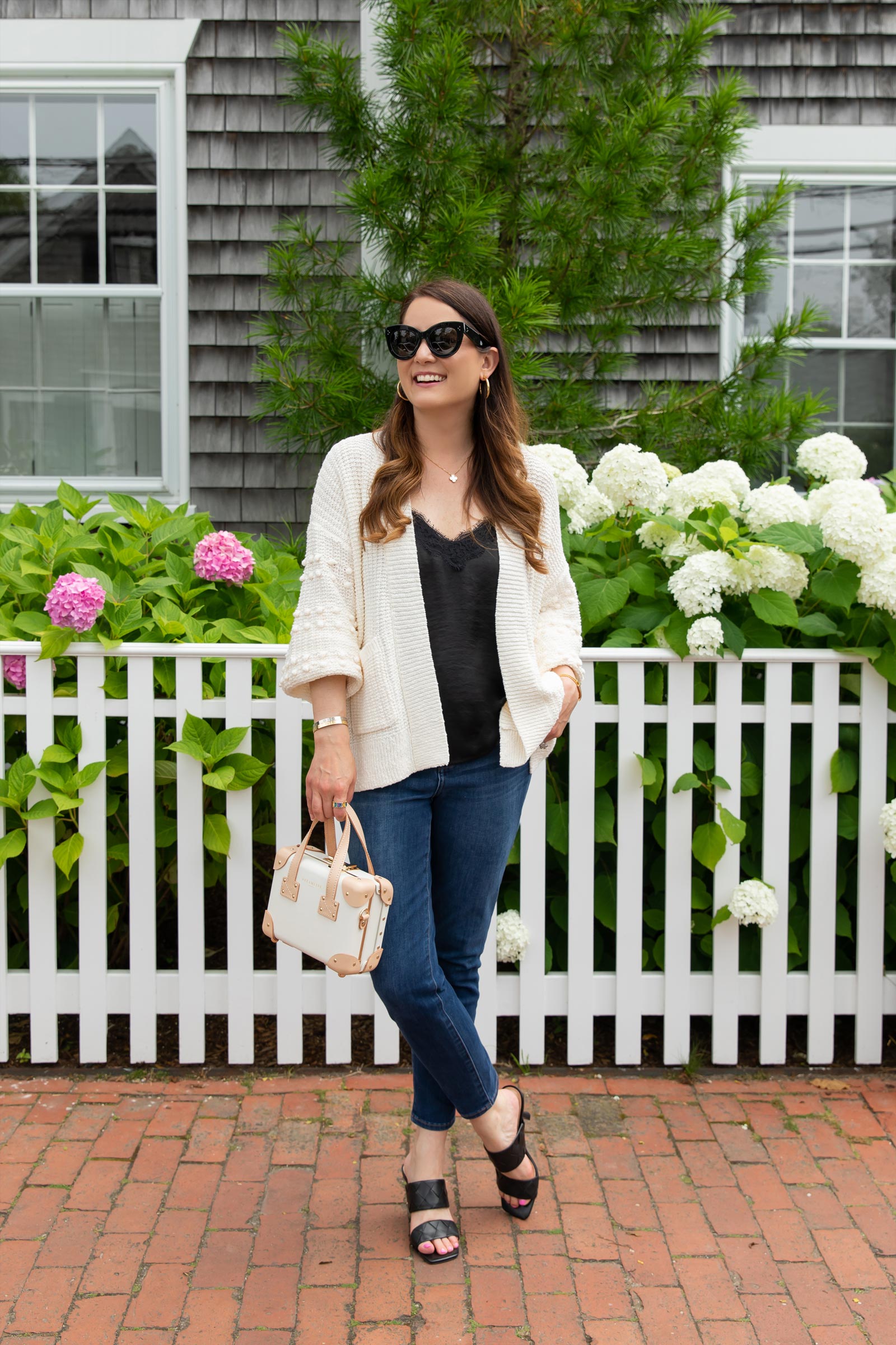 Madewell Ivory Bobble Sweater