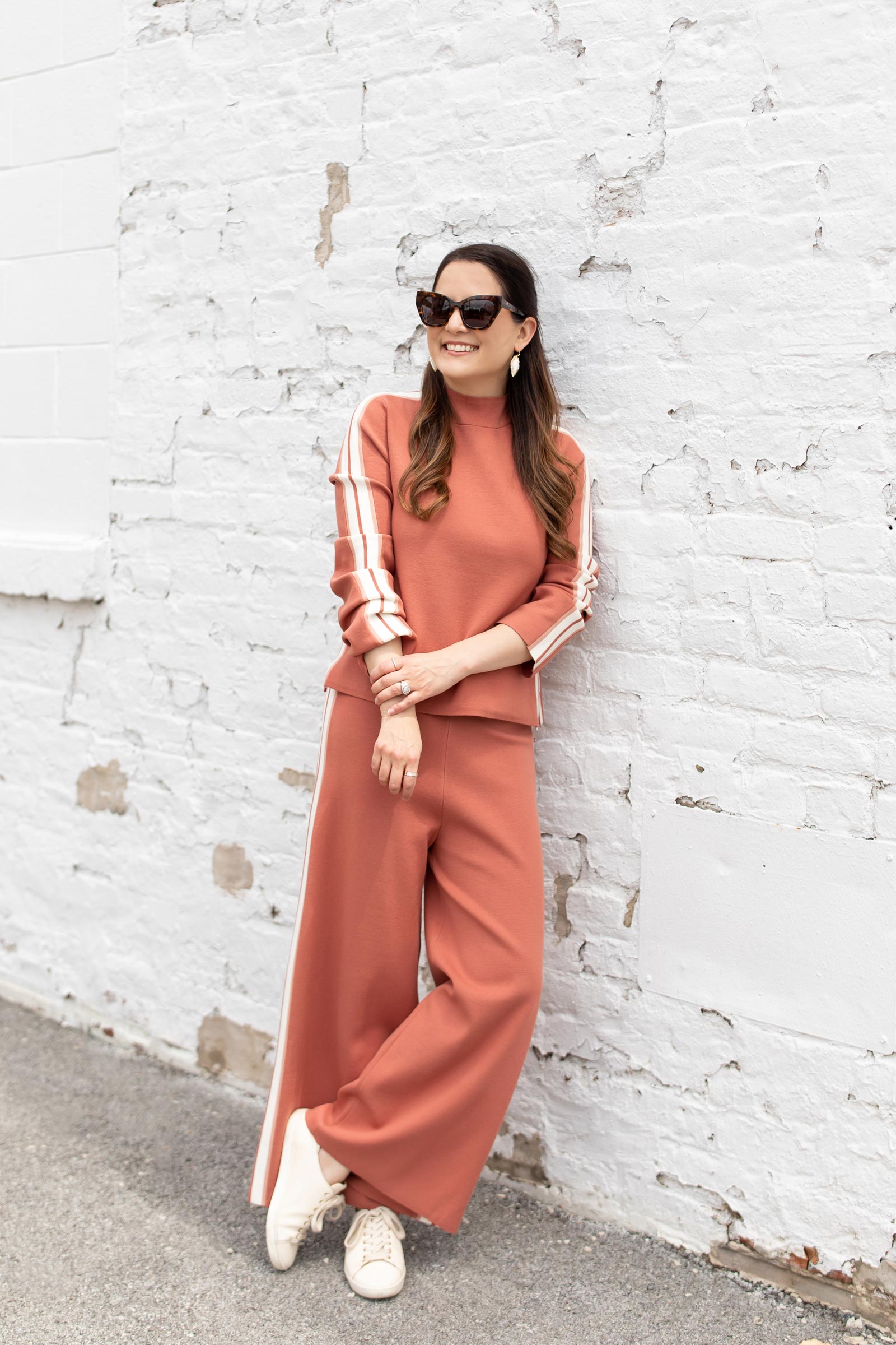 Veronica Beard Roland Side Stripe Pants