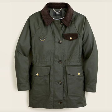 J Crew Field Jacket Dark Moss