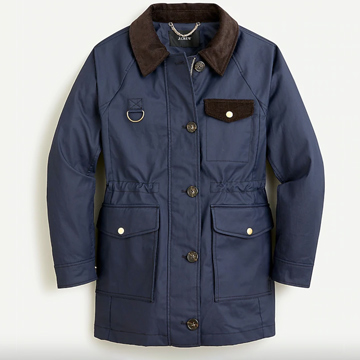 J Crew Field Jacket Navy