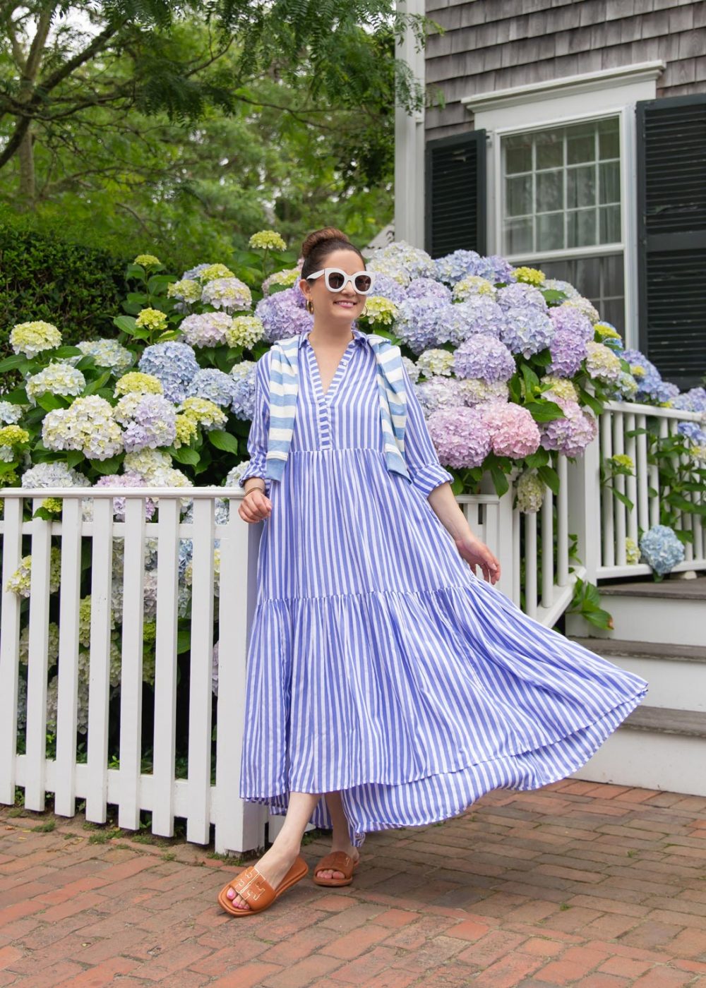 vineyard vines stripe dress