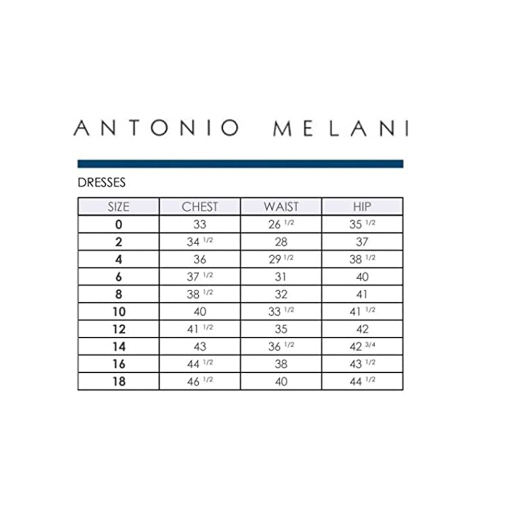 Antonio Melani Size Guide