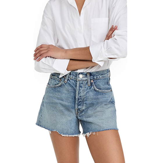 AGOLDE Long Parker Shorts