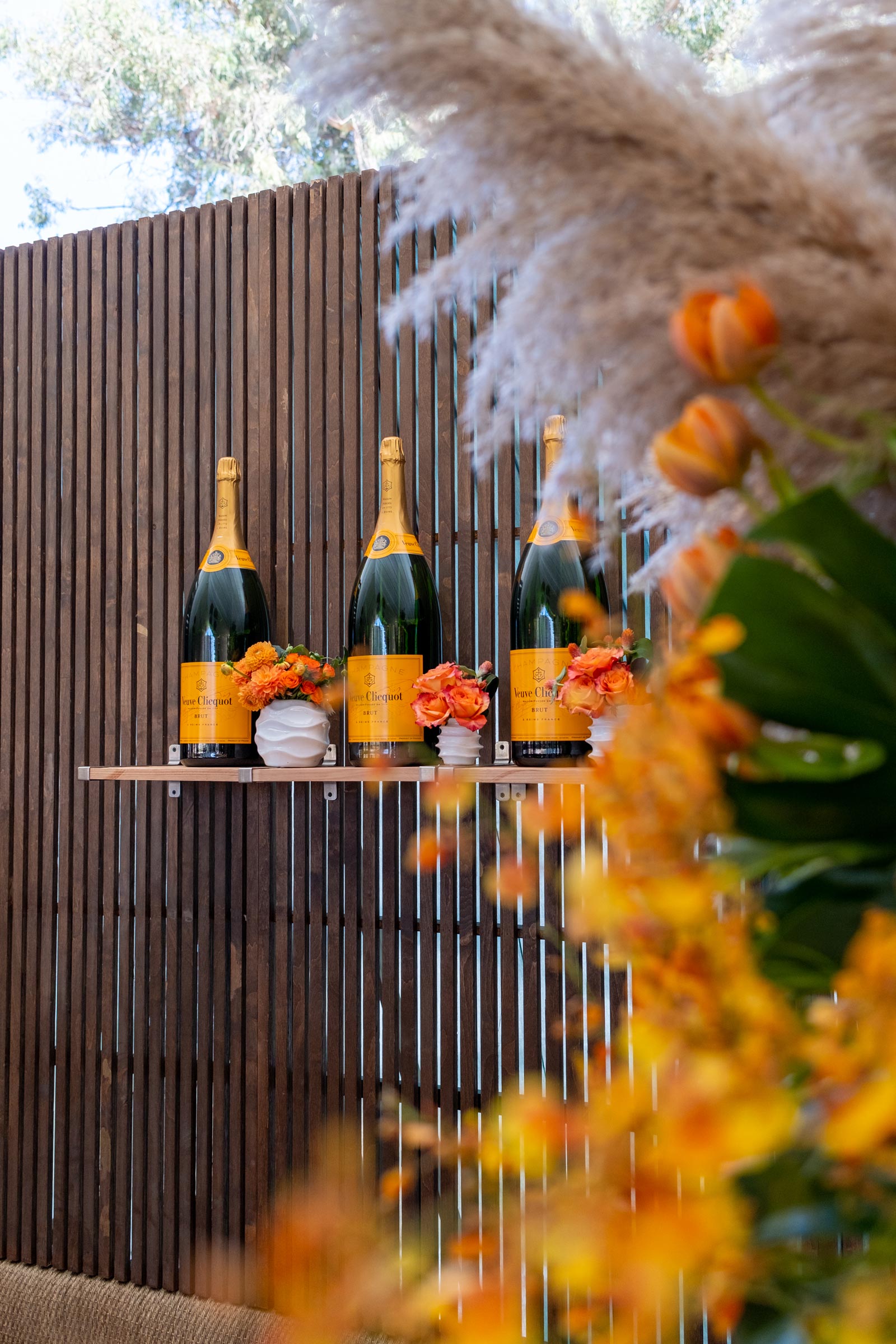 Veuve Clicquot Gold Bottles