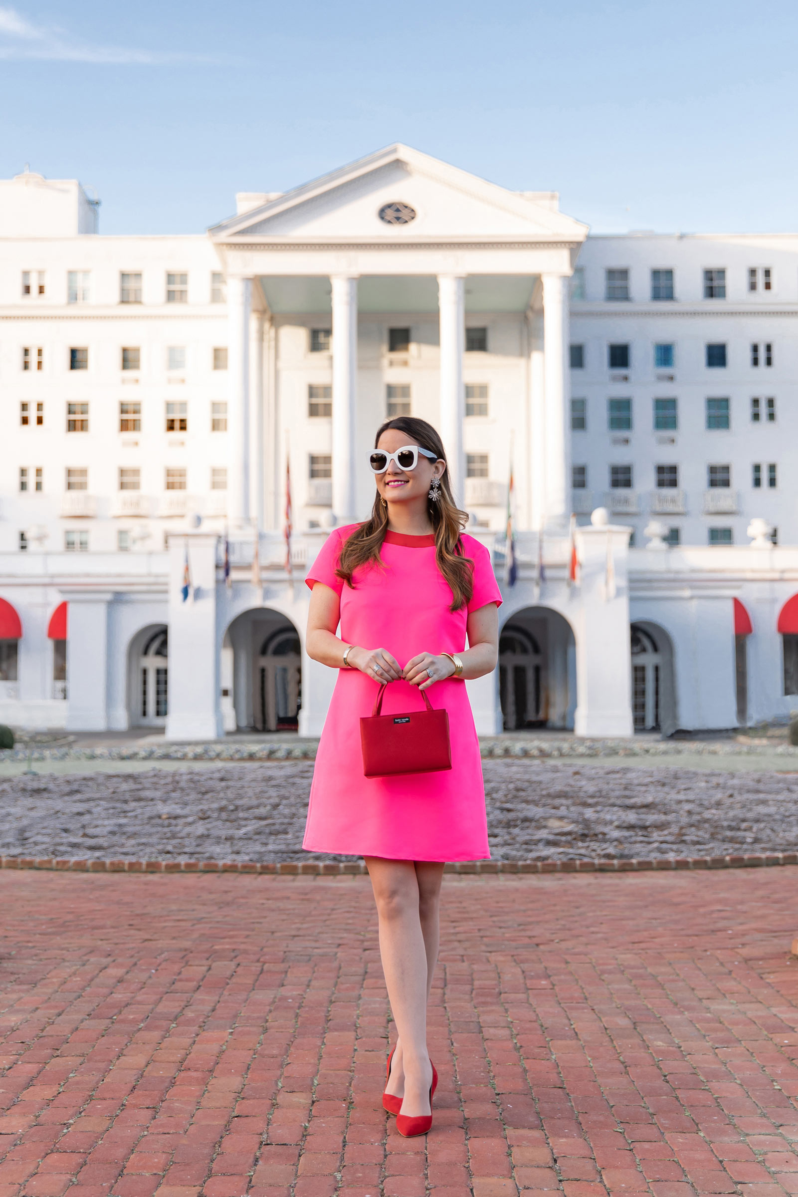 Sail to Sable Pink Red Dress