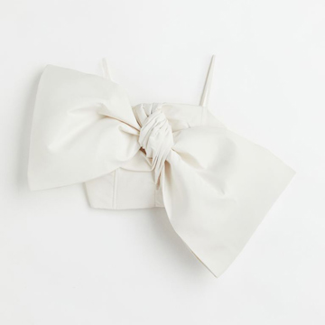 Taffeta Bow Top