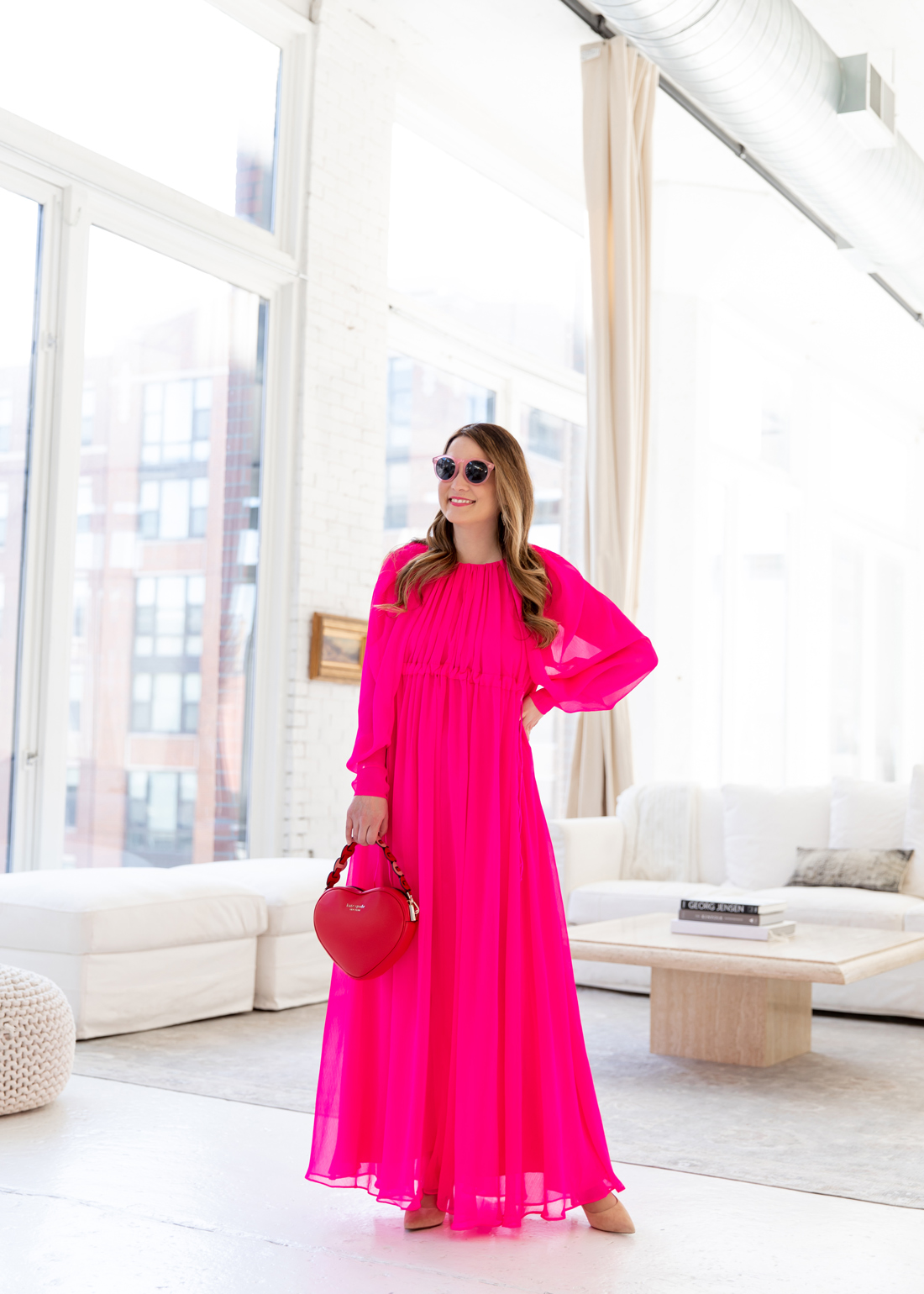 ASOS Pink Maxi Dress