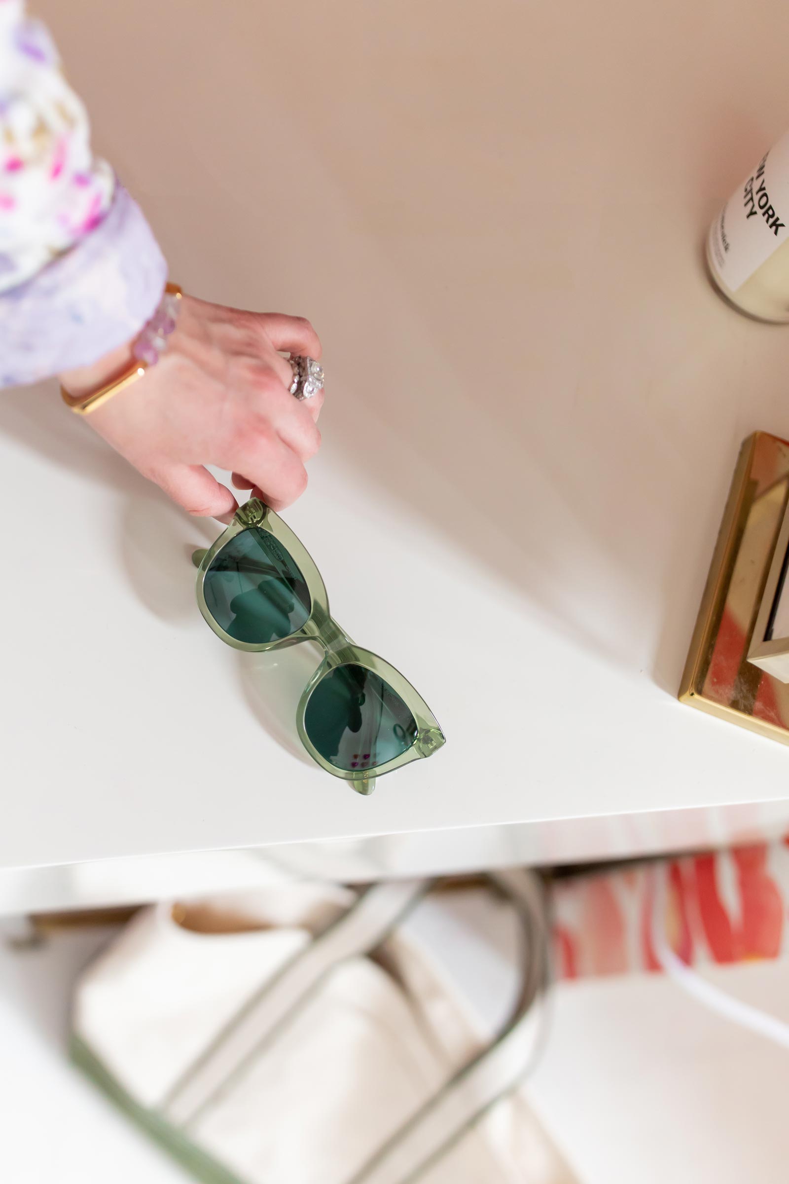 J Crew Cabana Green Sunglasses