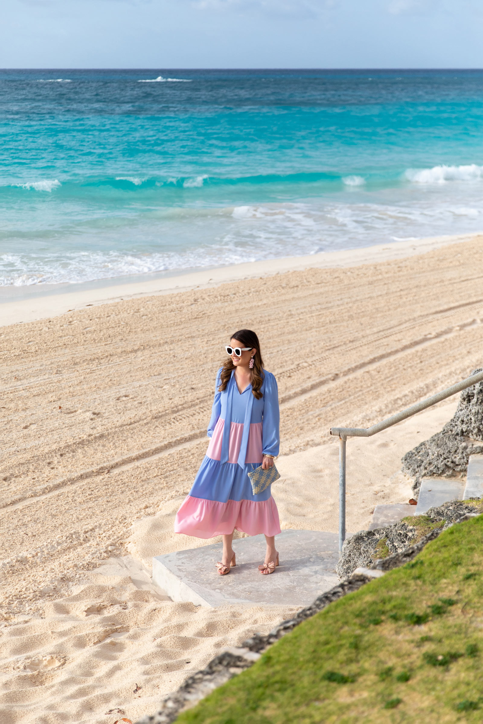 Anne Color-block dress – Sail to Sable